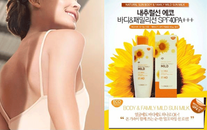 kem_chong_nang_The_Face_Shop_Natural_Sun_Body_&_Family_Mild_Sun_Milk260