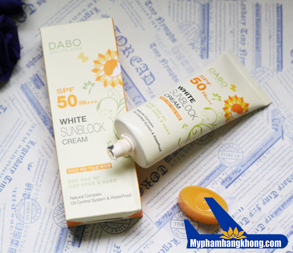 kem chống nắng Dabo White Sunblock Cream SPF50 PA+++