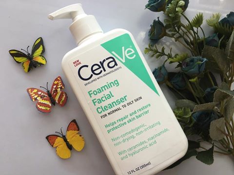Sữa rửa mặt CeraVé Foaming Facial Cleanser