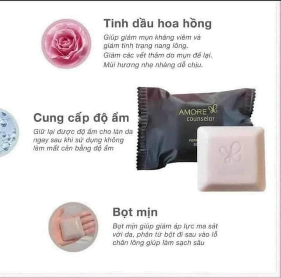 Xà Bông Tắm Nước Hoa Amore Counselor Perfumed Soap 70g 1